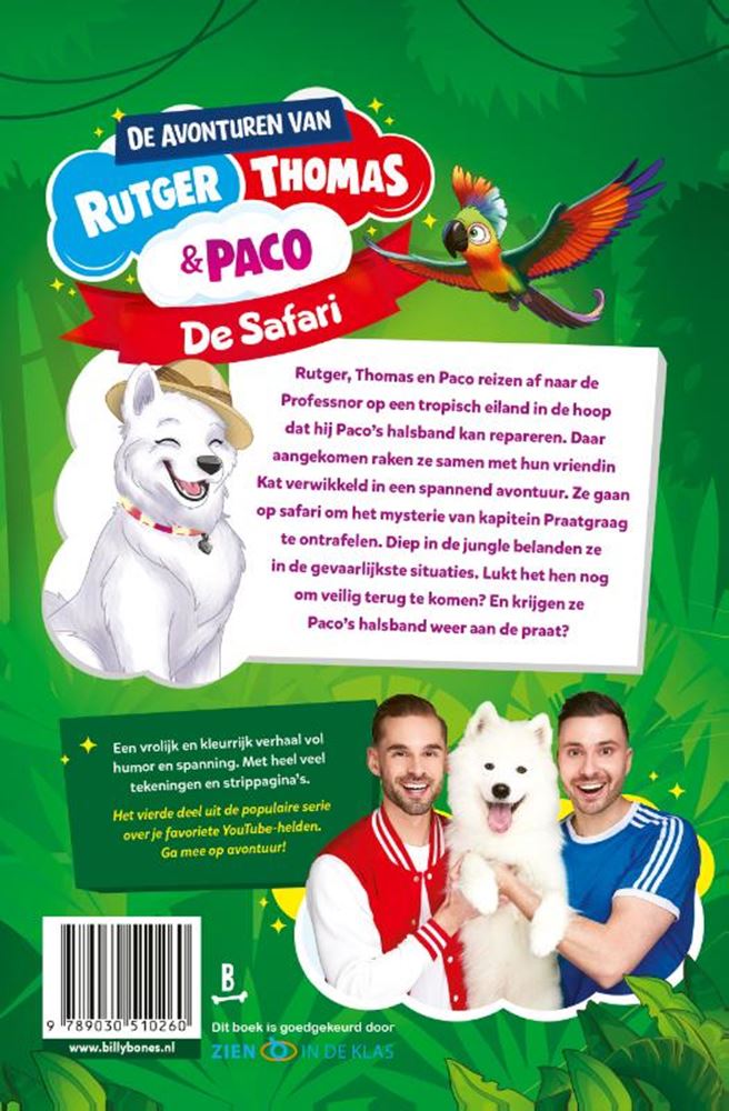 Buch Rutger Thomas und Paco de Safari