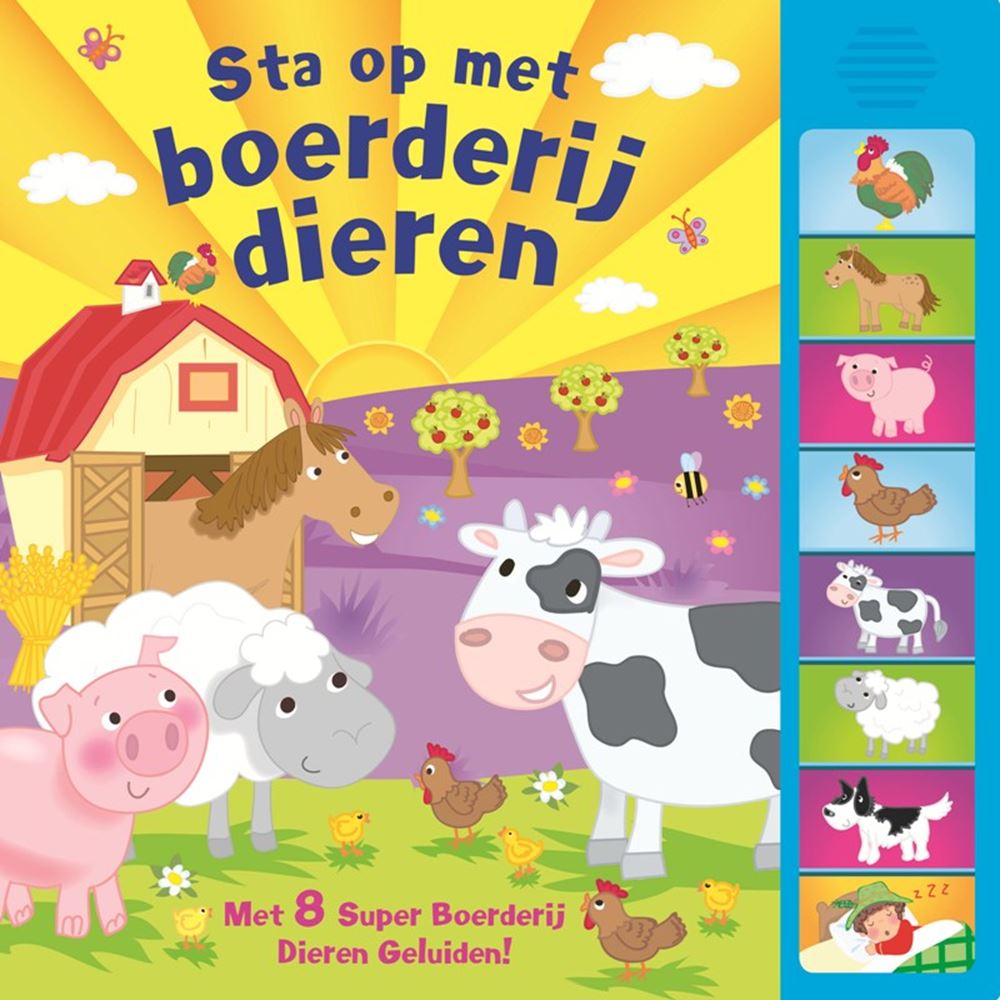 Rebo Publishers Sound Book Farm Animals neu
