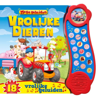 Rebo Publishers Mega Sound Book fröhliche Tiere