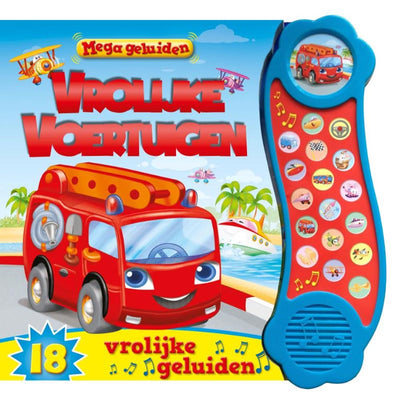 Rebo Publishers Mega Sound Book fröhliche Fahrzeuge