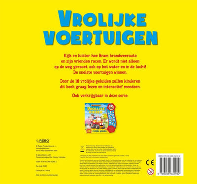 Rebo Publishers Mega Sound Book fröhliche Fahrzeuge