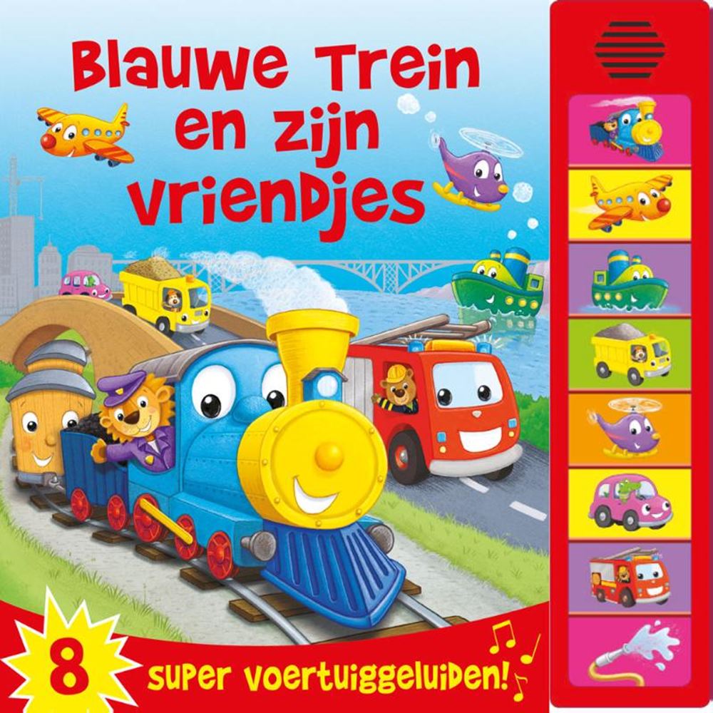 Rebo Publishers Sound Book Blue Train und seine Freunde neu