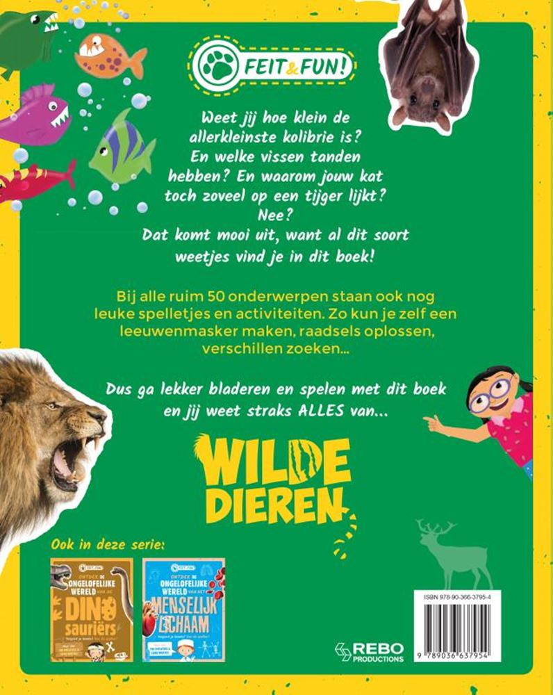 Fakt und Spaß; wilde Tiere. 7+