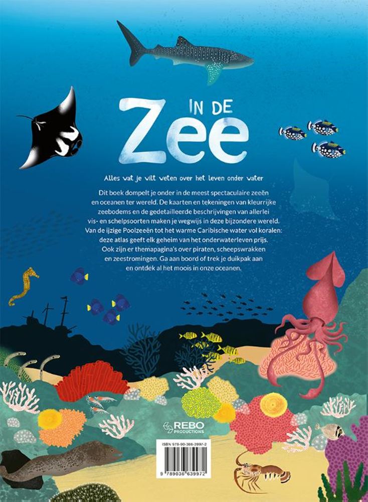 Rebo Publishers Underwater World Atlas neu