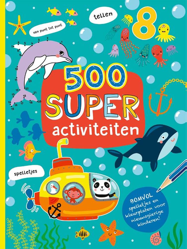 Rebo Publishers 500 Super Activity Book neu