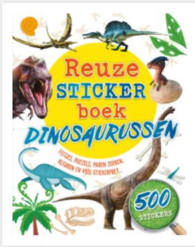 Rebo Publishers Reuzesticker Buch Dinosaurier