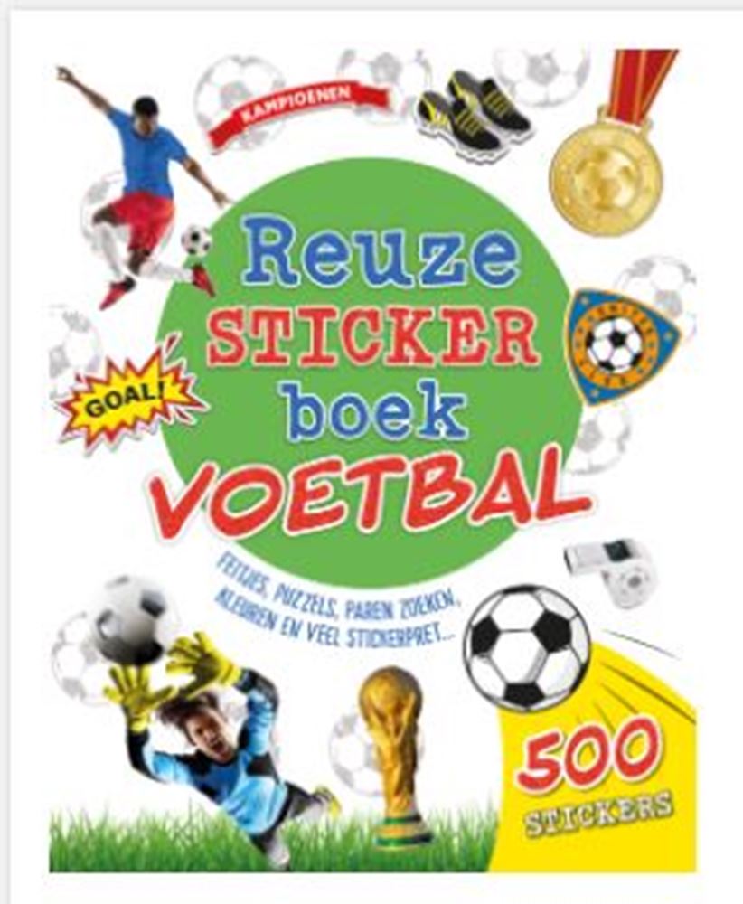 REUZESTICKERBOEK VOETBAL REUZESTICKERBOEK REBO