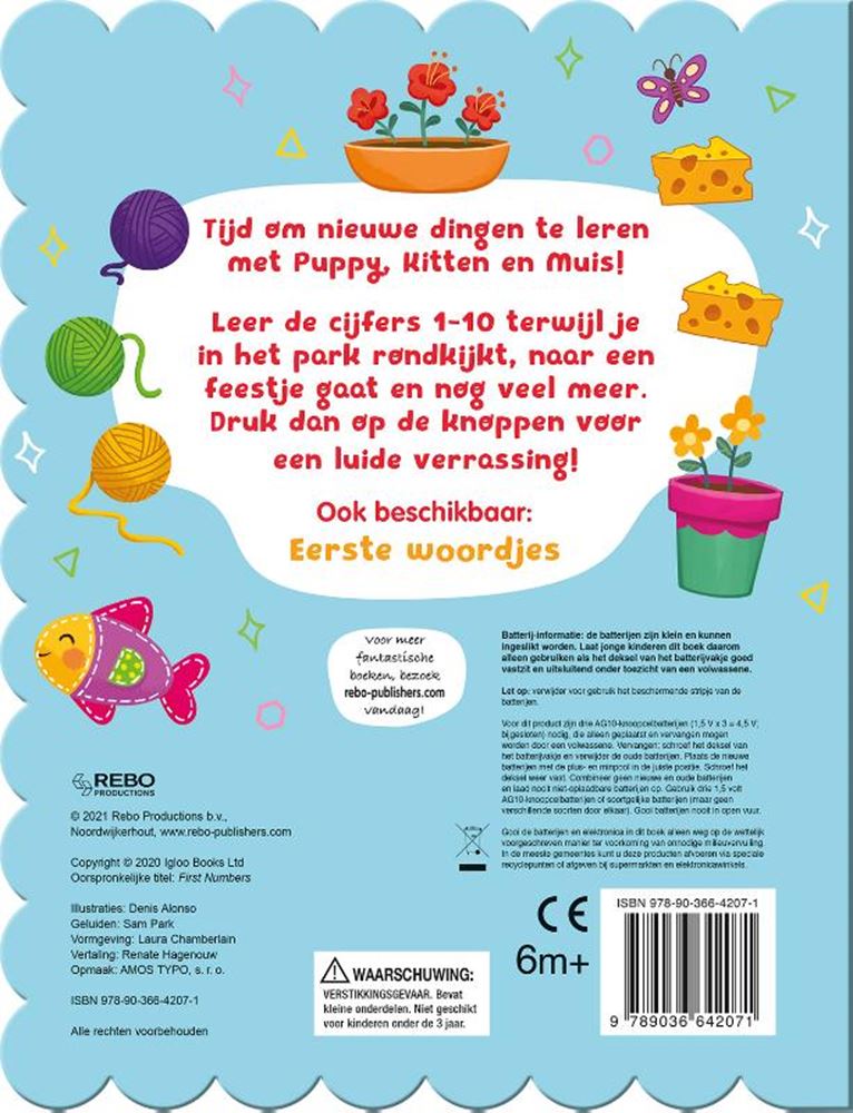 Rebo Publishers Sound Book First Figuren neu