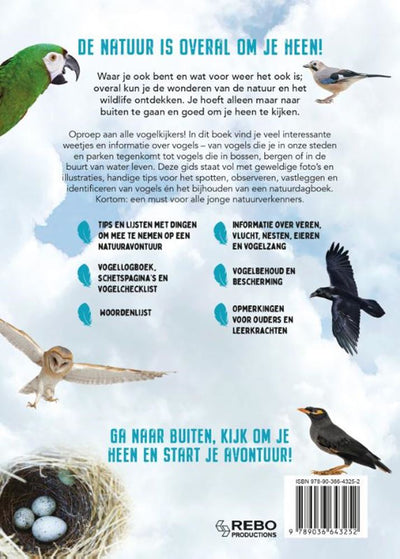 Rebo Publishers Vogels Guide und Natural -Tagebuch für Kinder