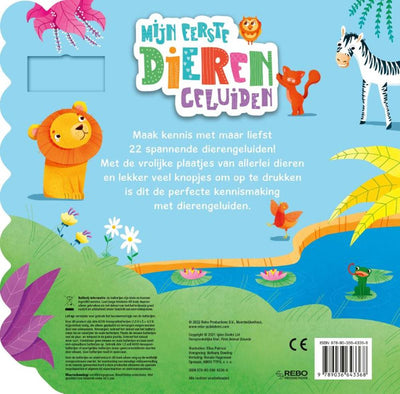 Rebo Publishers Sound Book My First Animal Sounds (22 Sounds!)