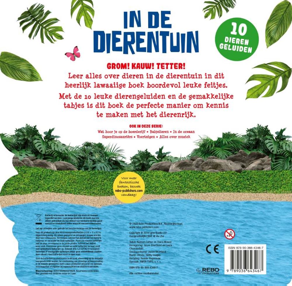 Rebo Publishers Sound Book im Zoo