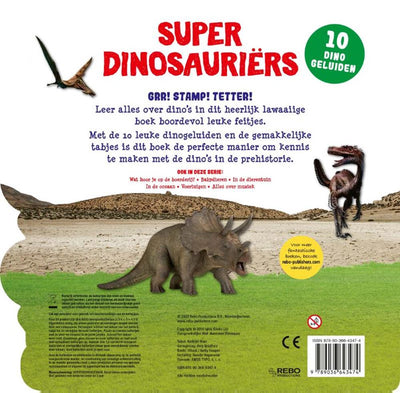 Rebo Publishers Sound Book Super Dinosaurier