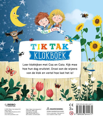 Rebo Publishers Tik Tak Klokboek Cas Cato