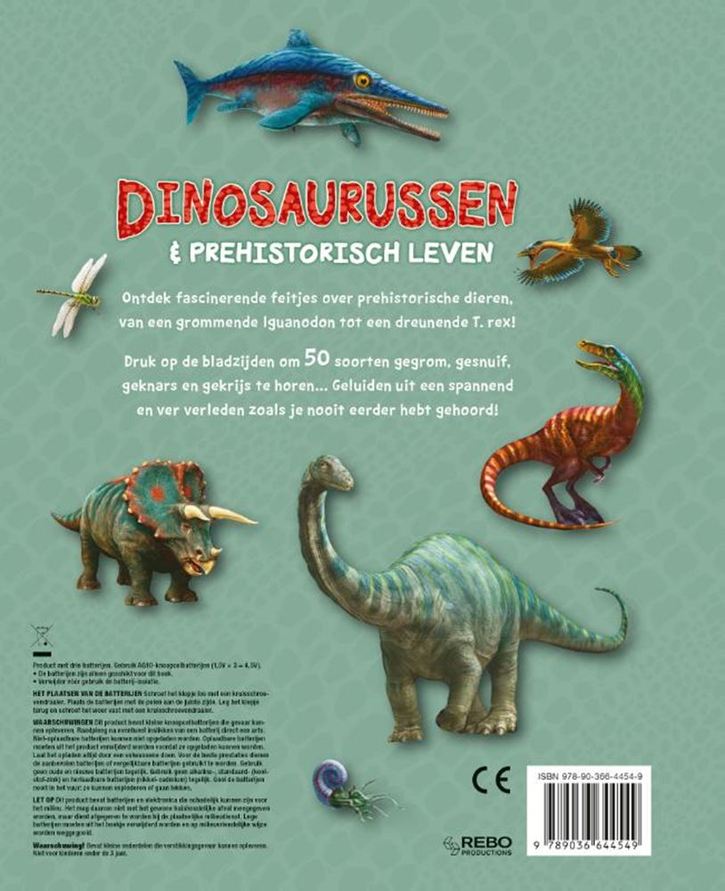 Rebo Publishers Soundbuch Dinosaurus prehistorie