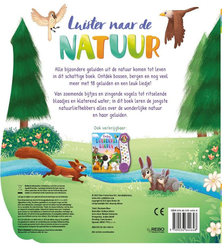 Rebo Publishers Sound Book Hören Sie sich die Natur an