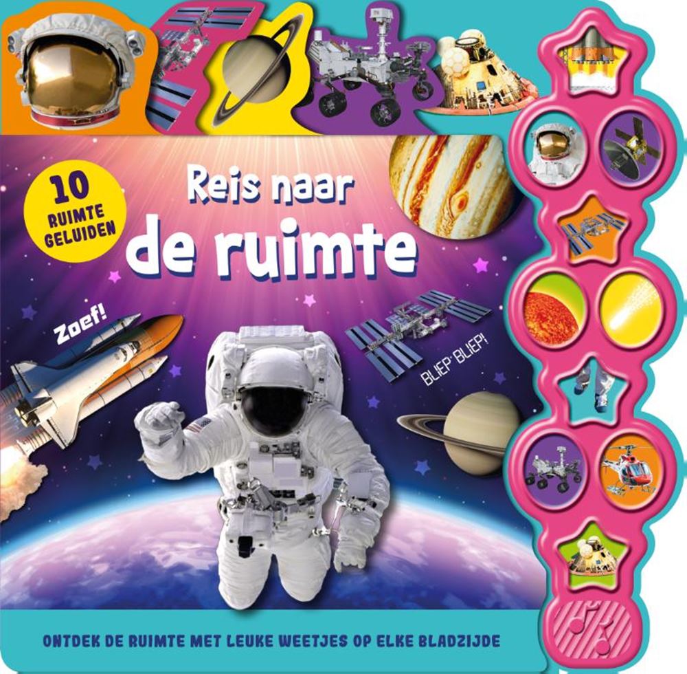 Soundbuch-Reise des Rebo-Verlags ins All