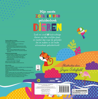 Rebo -Publishers Sound Book Animals - Suche und finden