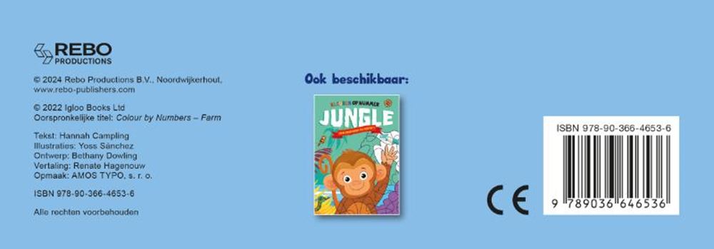 Rebo Publishers Farm Colors nach Nummer