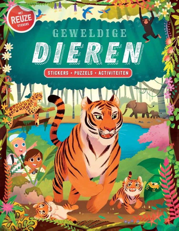 Rebo Publishers großartige Tieraufkleber neu