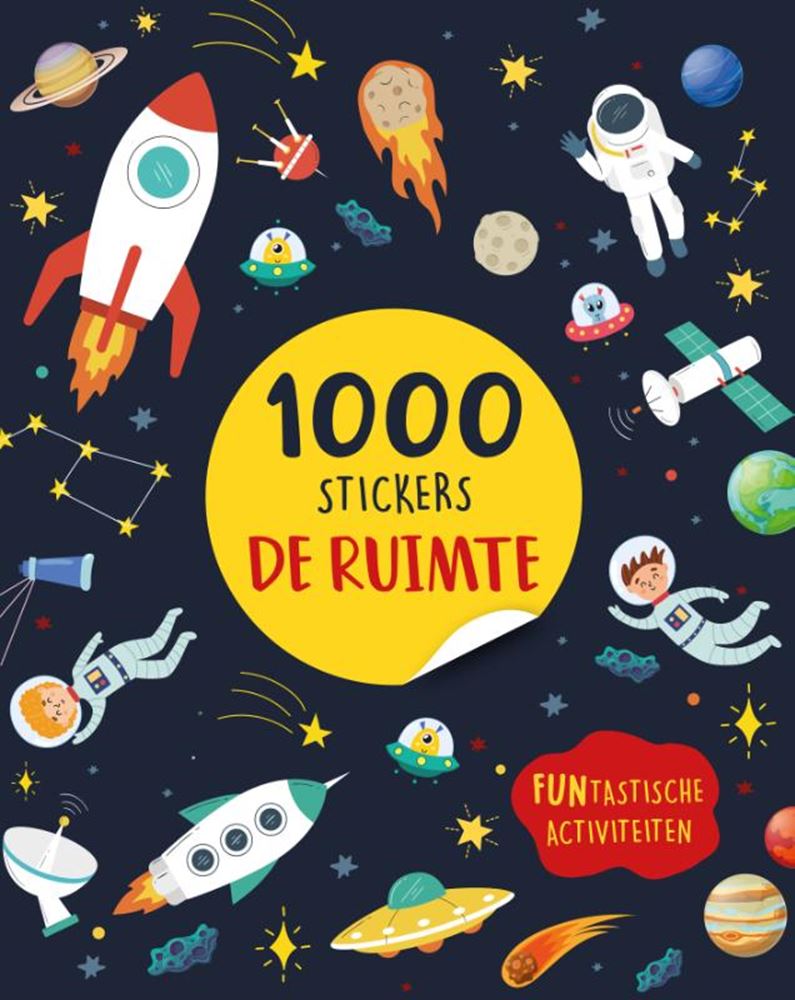 Stickerbuch: Weltraum - 1000 Sticker 3+