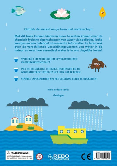 Rebo-Verlag Wasser – verrückt nach Wissenschaft mit über 100 Aufklebern