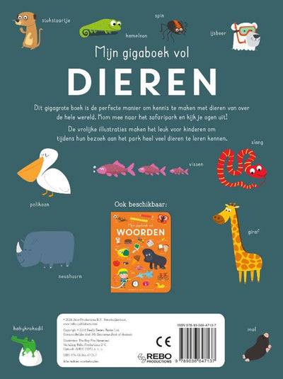 Rebo Publishers My Giga -Buch voller Tiere neu