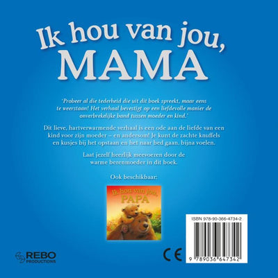 Rebo Publishers Ich liebe dich, Mama Cardboard Book