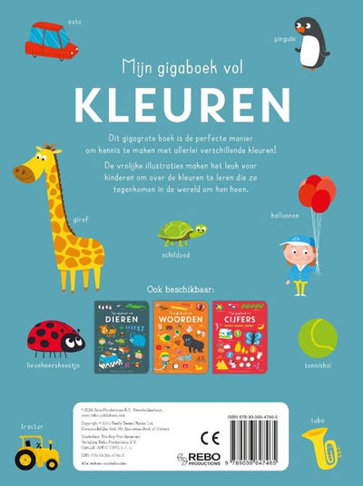 Rebo Publishers mein Giga -Buch voller Farben