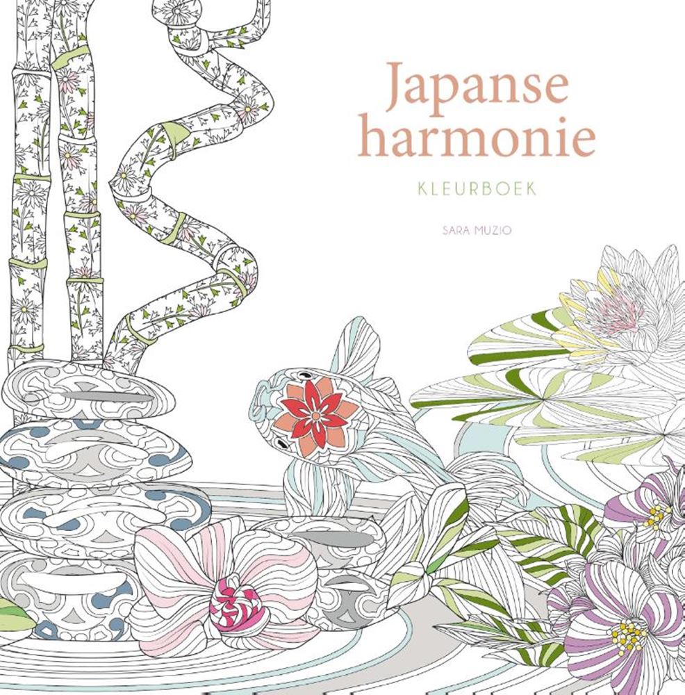 Farbbuch: Japanische Harmonie Volwassene