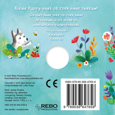 Rebo Publishers Little Puppy – Fingerpuppenbuch