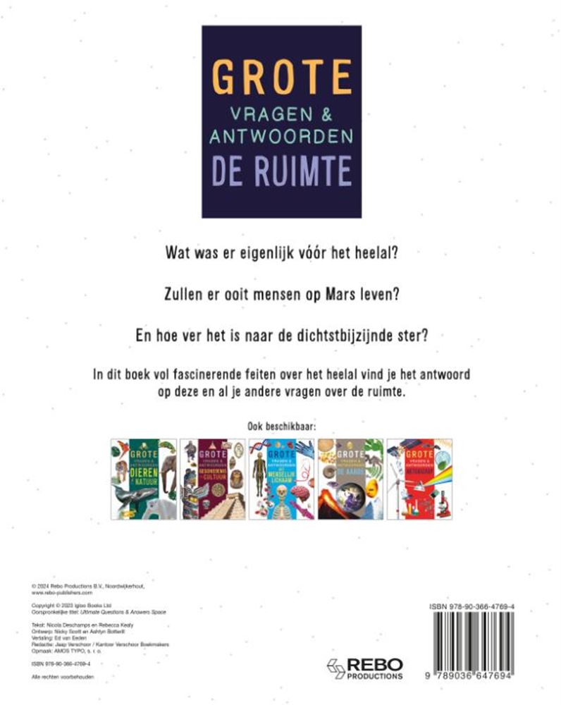 Weltraum – große Fragen, Antworten 7+
