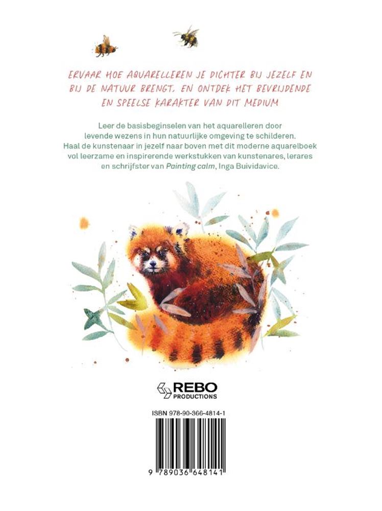 Malbuch: wildes Aquarell für Erwachsene