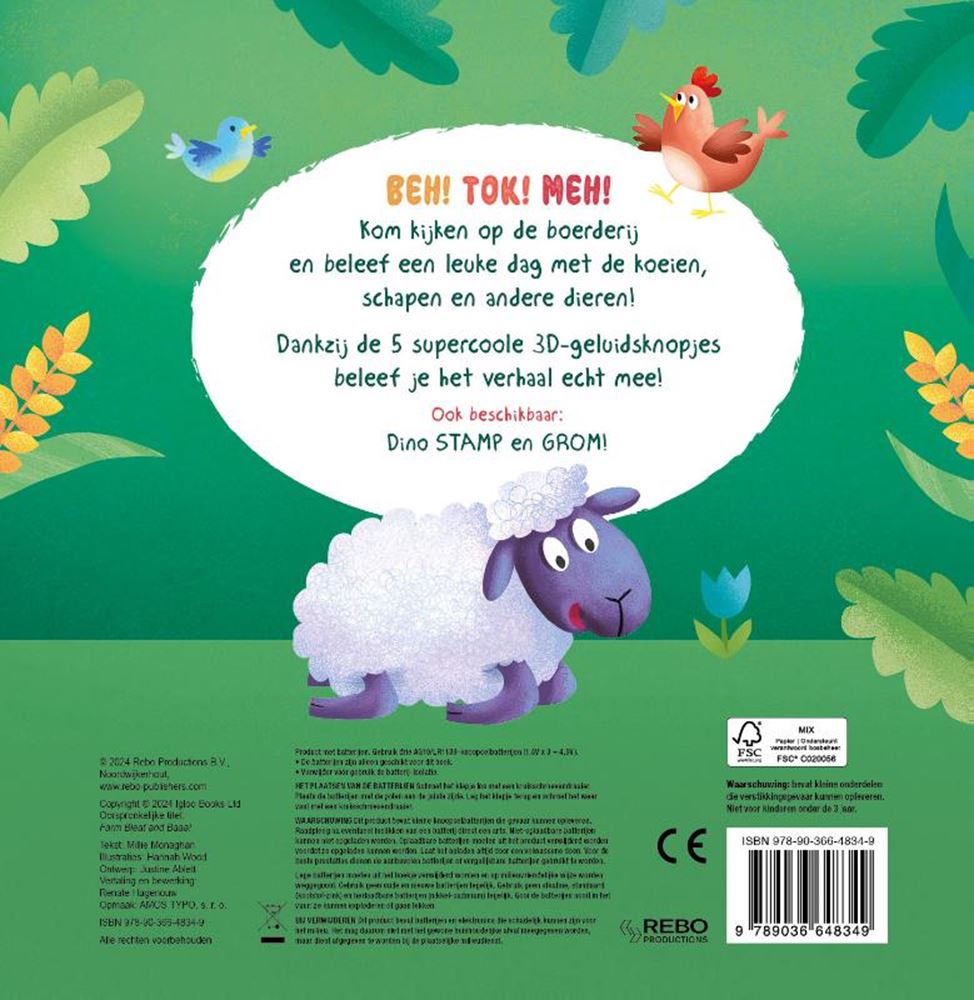 Klangbuch: Farm beh and meh! 0+