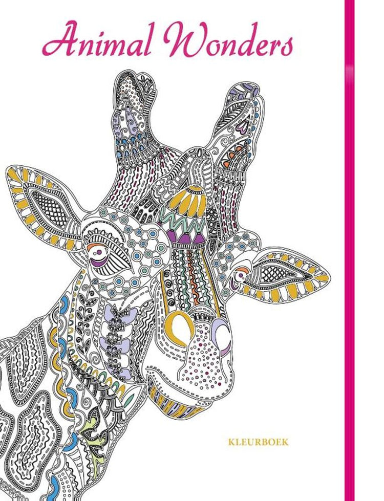 Tierwunder des Rebo-Verlags – Malbuch