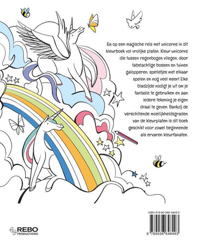 Buchfarbenbuch Einhörner
