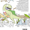 Malbuch: Dinosaurier. 3+