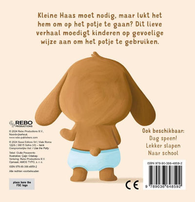 Rebo-Verlage auf dem Töpfchen – Schritt-für-Schritt-Brettheft