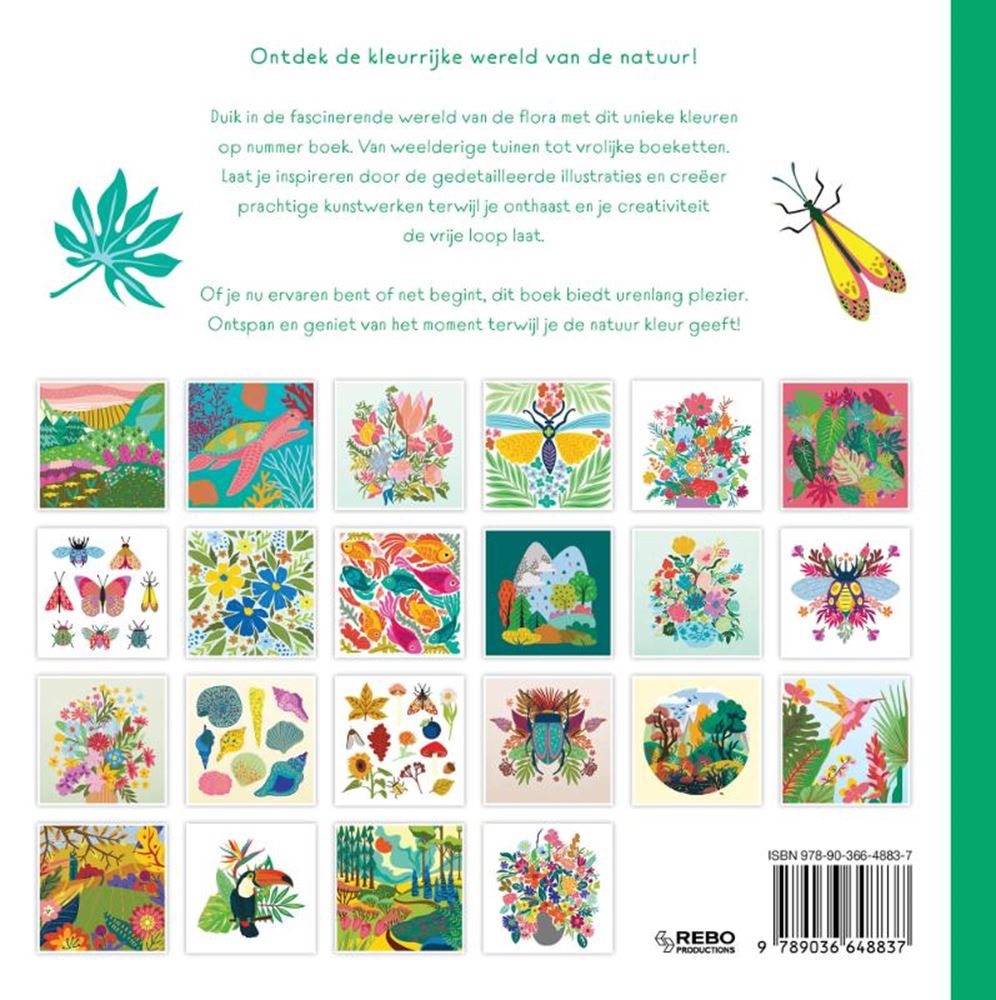 Die Palette der Natur – Farbe nach Zahlen