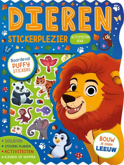 Rebo Publishers Tiere – lustiges Aktivitätsbuch mit Aufklebern