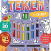 Zeichnen und Ausmalen! - Kleurmania 2+