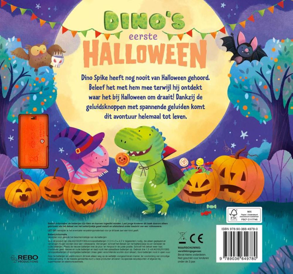 Dinos erstes Halloween – 11 Geräusche