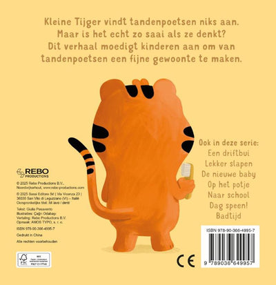 Rebo-Verleger Zähneputzen – Schritt-für-Schritt-Broschüre aus Pappe