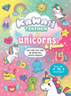 Rebo Publishers Kawaii zeichnet Einhörner, Freunde