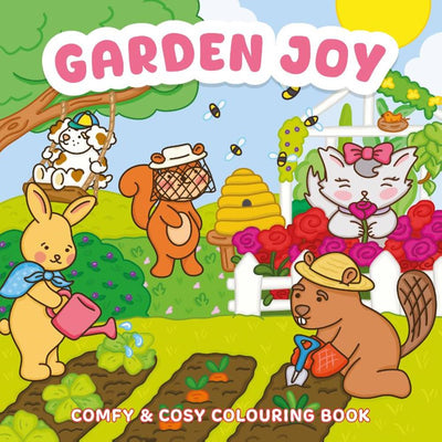 Rebo Publishers Garden Joy – gemütliches, gemütliches Malbuch