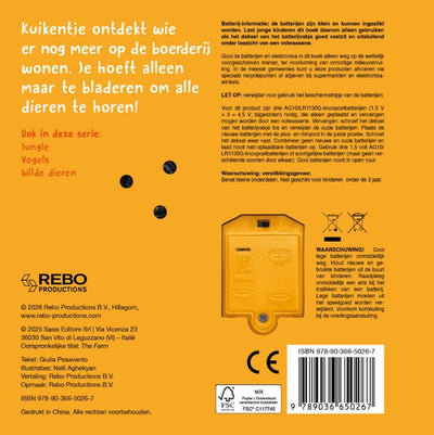 Rebo Publishers Farm – was höre ich da? - 6 Töne