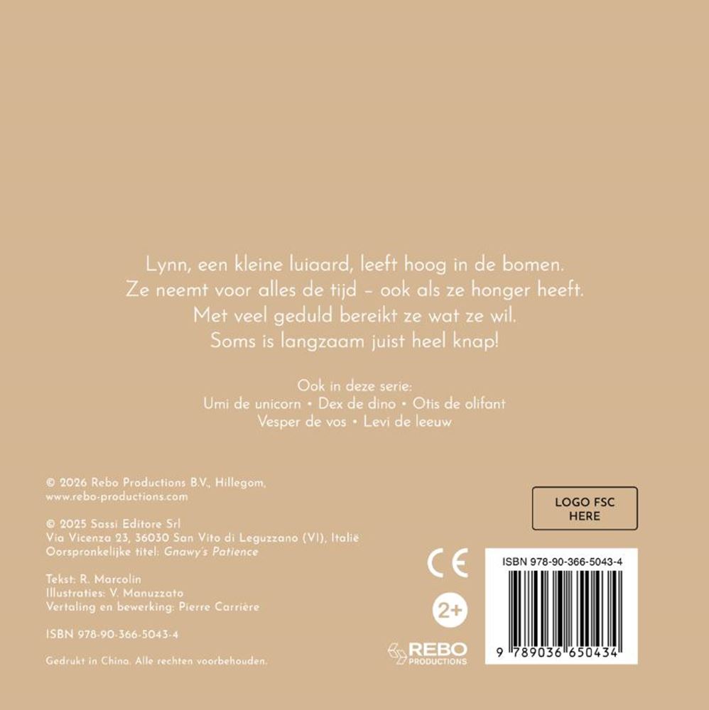 Lynn das Faultier – Lifestyle-Kollektion 0+