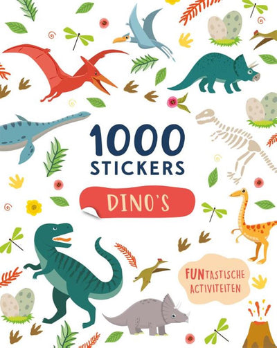 Dinos - 1000 Aufkleber 4+