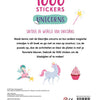 Rebo Publishers Aktivitätsbuch Einhörner – 1000 Aufkleber