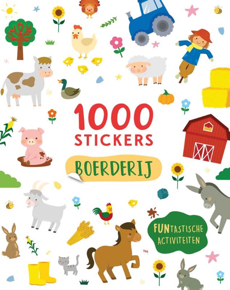 Bauernhof - 1000 Aufkleber 4+