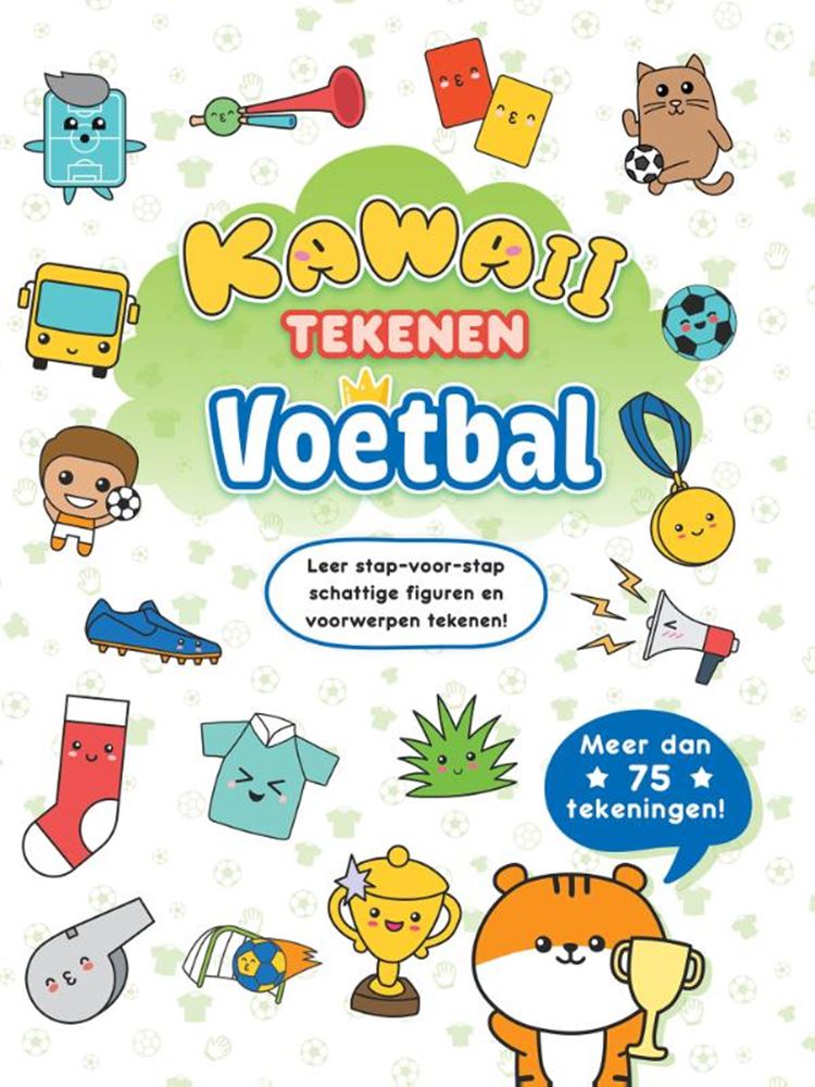 Kawaii Fußball zeichnen 6+